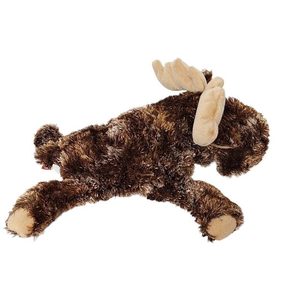 Douglas Cuddle Toys Brown Moose Plush 10 Inch - Picture 2 of 6